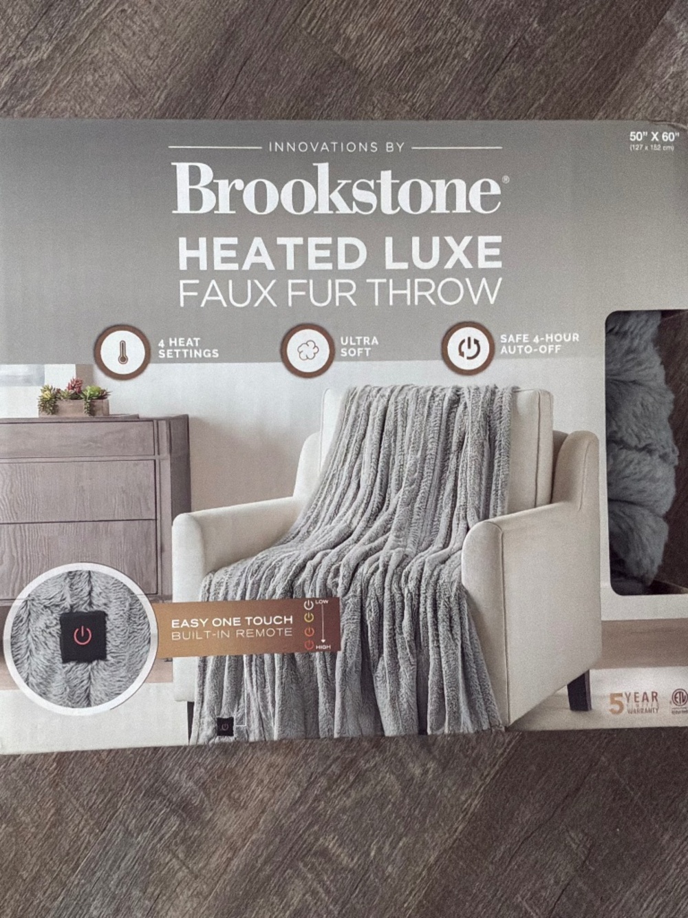Heated Throw Blanket